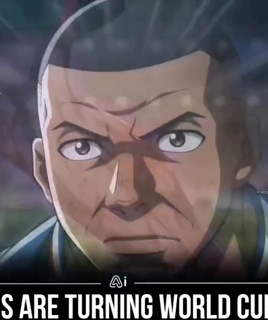 Kylian Mbappe, face crop at frame 1485