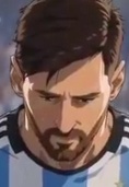 Lionel Messi, cluster 22, frame 77