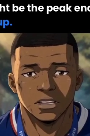 Kylian Mbappe, cluster 17, frame 322