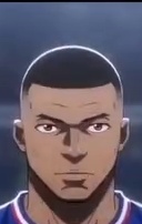 Kylian Mbappe, face crop at frame 884