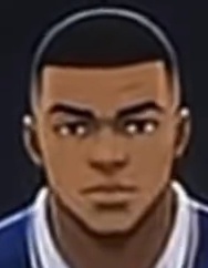 Kylian Mbappe, face crop at frame 2039