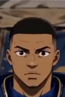 Kylian Mbappe, face crop at frame 911