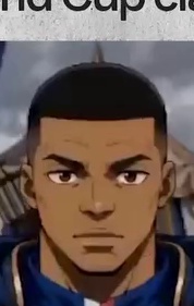Kylian Mbappe, face crop at frame 1326