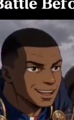 Kylian Mbappe, face crop at frame 55