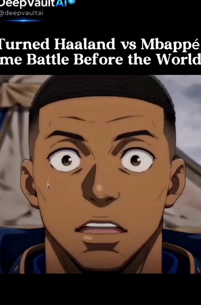 Kylian Mbappe, face crop at frame 1573